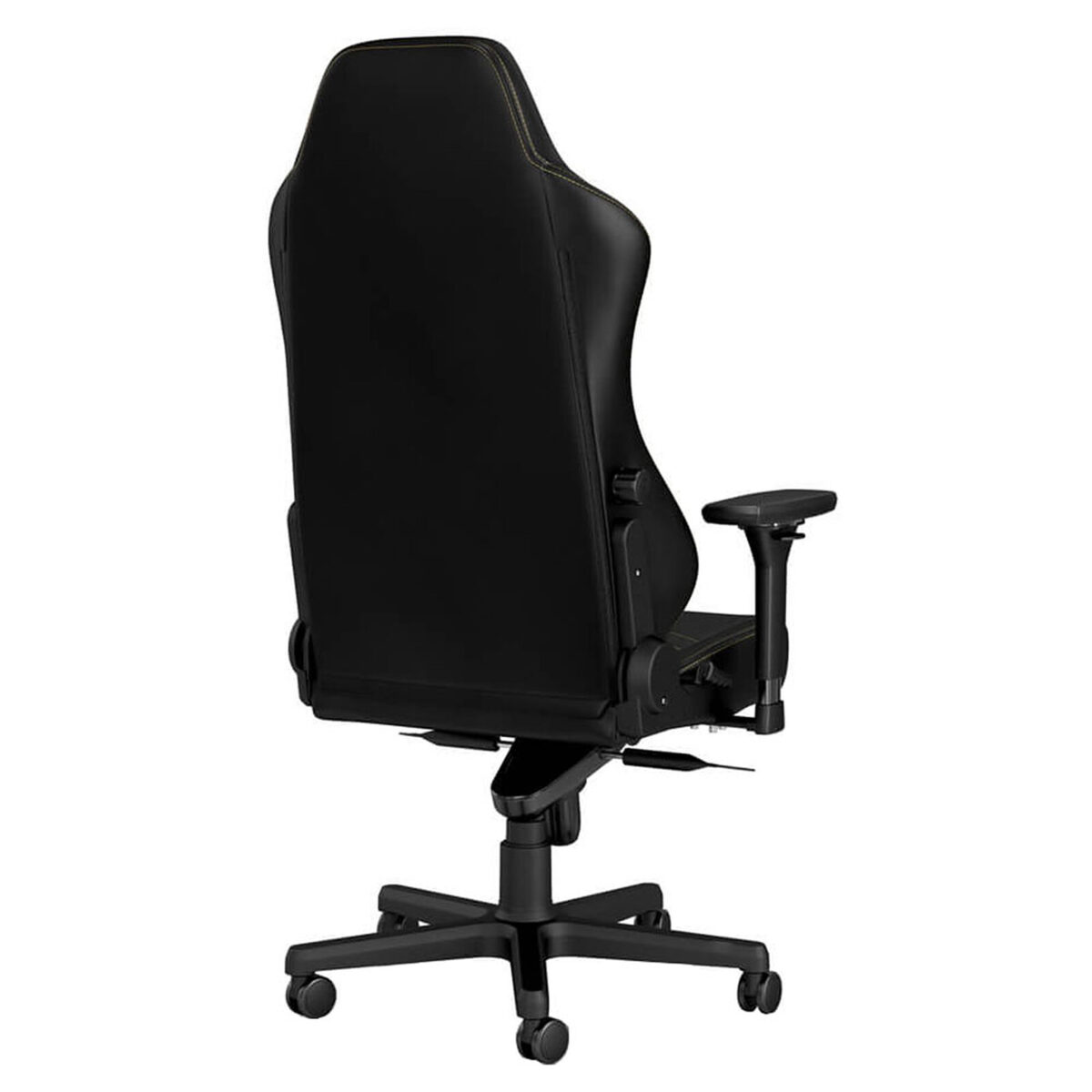 Noblechairs HERO (Noir/Or) - Siège en similicuir avec dossier inclinable à 135° et accoudoirs 4D pour gamer – Image 3