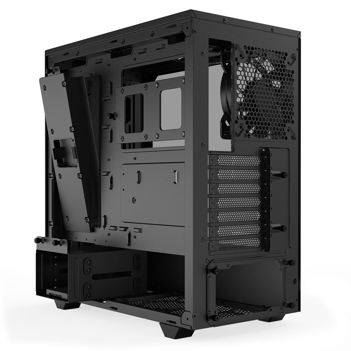 be quiet! Pure Base 500DX Noir – Boîtier Moyen Tour Verre Trempé avec LEDs ARGB – Image 4