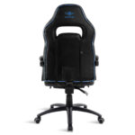 Spirit of Gamer Mustang Bleu - Siège en similicuir pour gamer avec dossier réglable à 160°, repose-jambes et accoudoirs fixes – Image 2