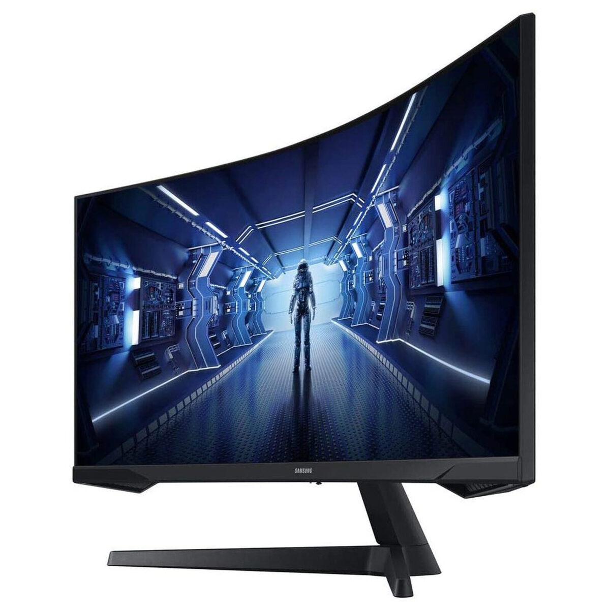 Samsung Odyssey G5 C34G55TWWP - Écran PC UltraWide 34" WQHD 165 Hz – Image 5