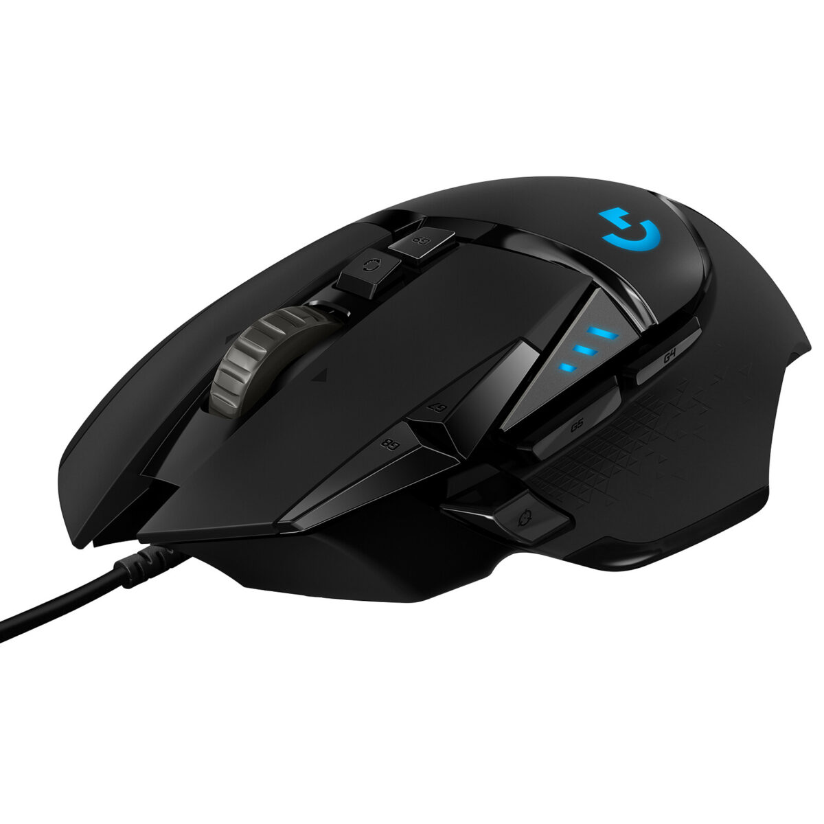 Logitech G502 Hero - Souris filaire gamer, capteur optique 25 600 dpi, 11 boutons programmables, RGB Lightsync – Image 1