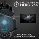 Logitech G502 Hero - Souris filaire gamer, capteur optique 25 600 dpi, 11 boutons programmables, RGB Lightsync – Image 4