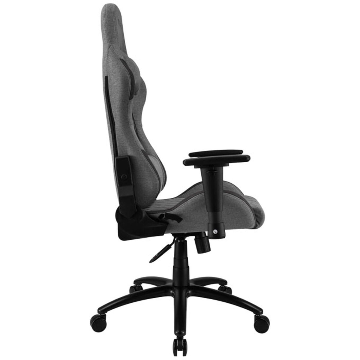 REKT ULTIM8-RS Gris Foncé – Fauteuil Gaming en tissu avec dossier inclinable 160° et accoudoirs 3D – Image 4