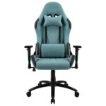 REKT ULTIM8-RS Turquoise – Fauteuil Gaming en tissu avec dossier inclinable à 160° et accoudoirs 3D – Image 5
