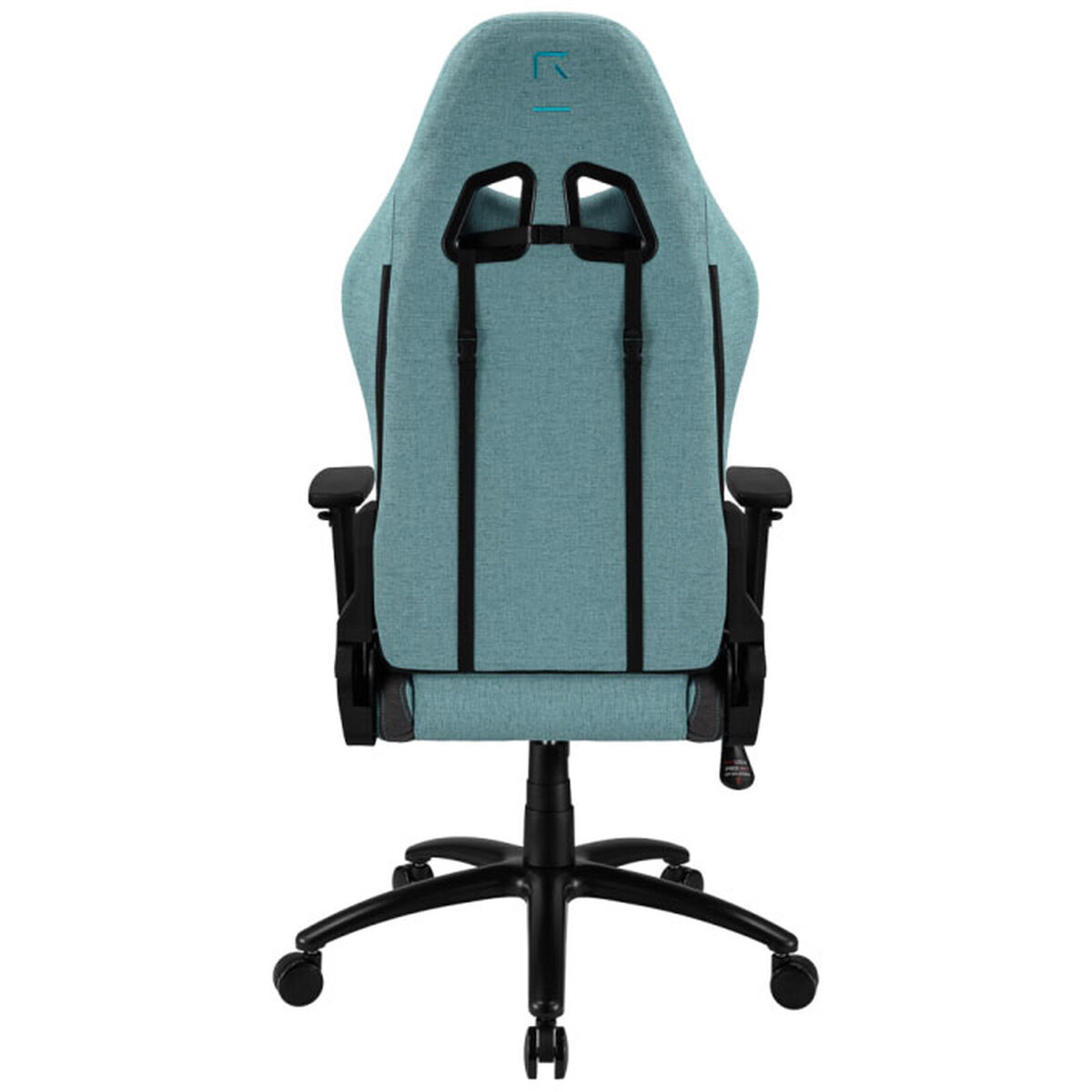 REKT ULTIM8-RS Turquoise – Fauteuil Gaming en tissu avec dossier inclinable à 160° et accoudoirs 3D – Image 2
