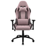 REKT ULTIM8-RS Rose – Fauteuil Gaming en tissu avec dossier inclinable à 160° et accoudoirs 3D – Image 5
