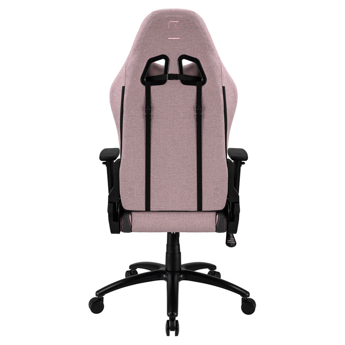 REKT ULTIM8-RS Rose – Fauteuil Gaming en tissu avec dossier inclinable à 160° et accoudoirs 3D – Image 2