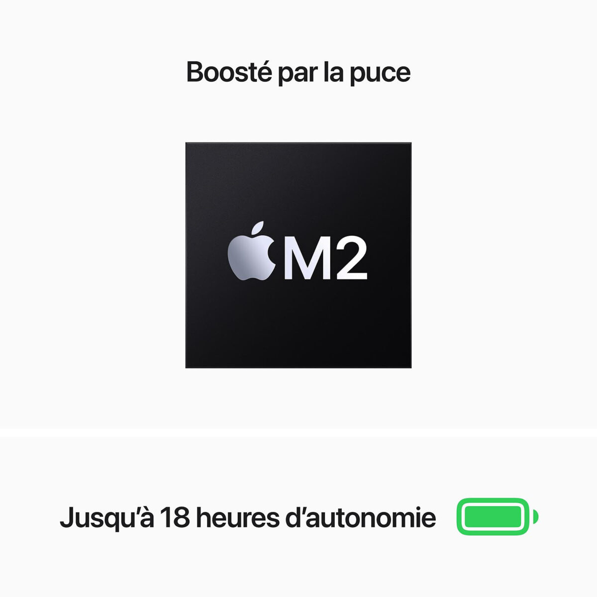 Apple MacBook Air M2 13" (2022) Argent – 16 Go RAM / 256 Go SSD – Image 3