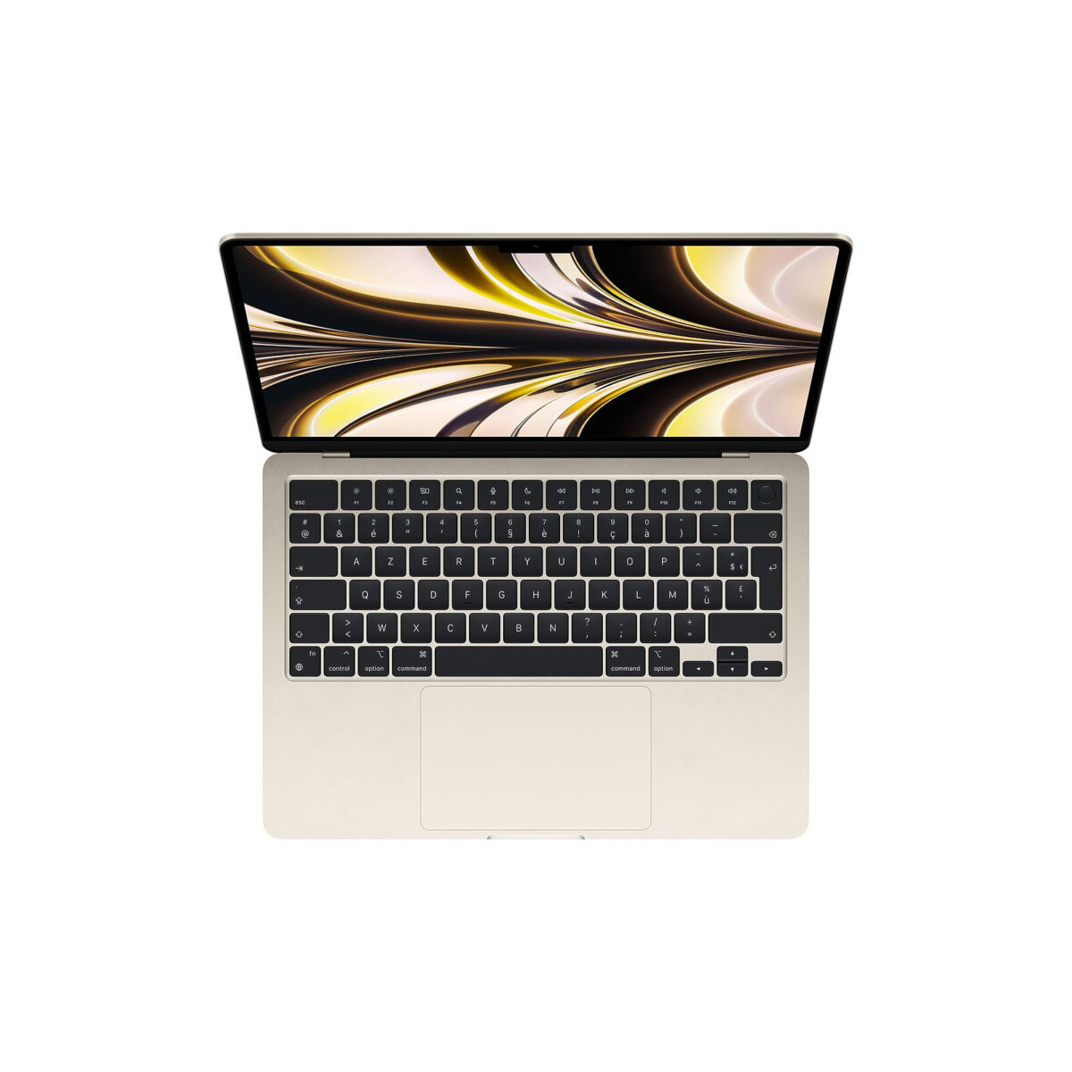 Apple MacBook Air M2 13" (2022) Lumière Stellaire – 16 Go RAM / 256 Go SSD (MC7W4FN/A) – Image 2