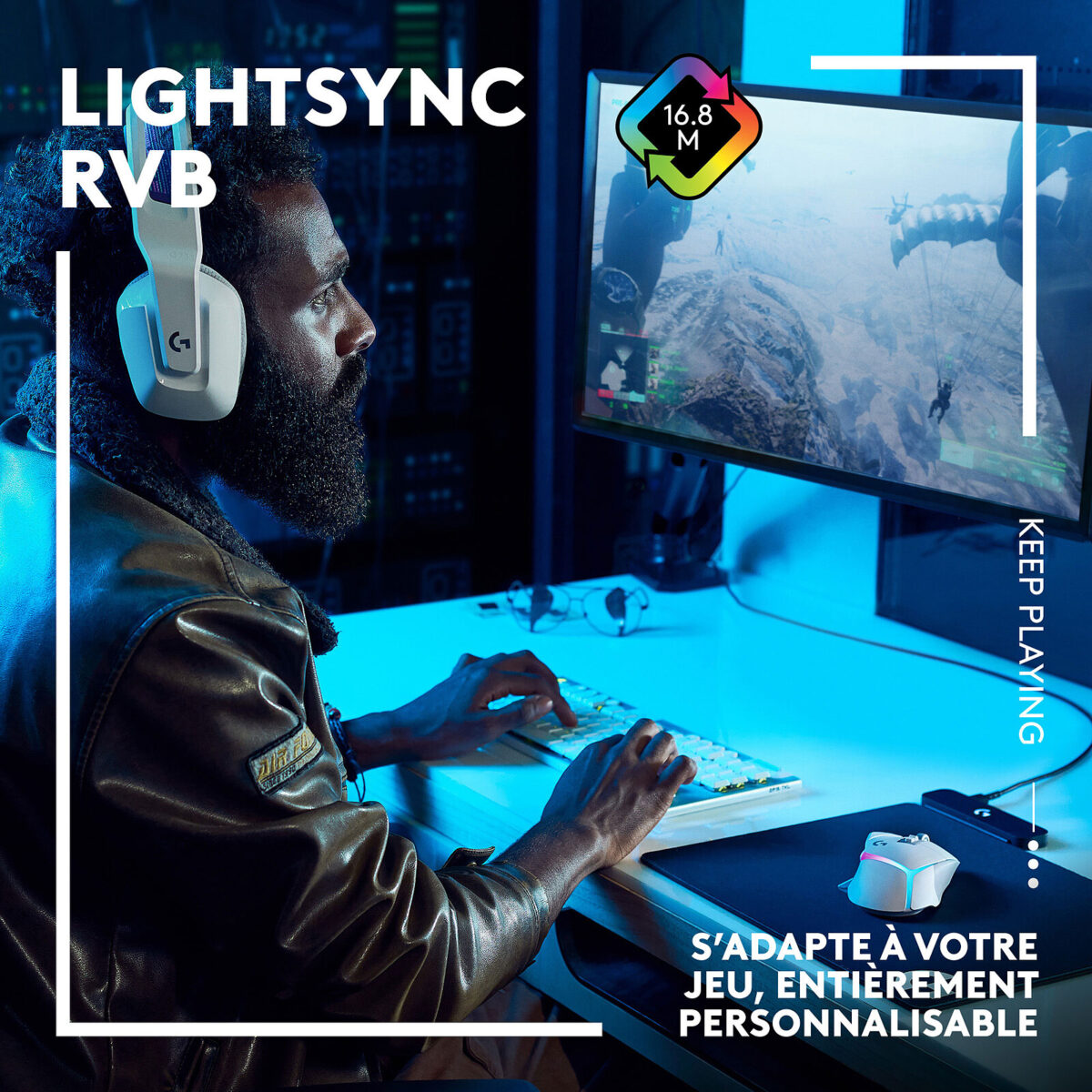 Logitech G502X Plus Noir - Souris Gamer Sans Fil 25 000 dpi RGB Lightsync – Image 2