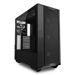 Lian Li LANCOOL III Noir – Boîtier Moyen Tour Verre Trempé avec 4 Ventilateurs