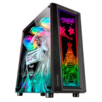 Mars Gaming MC-ART - Boîtier Moyen Tour Noir avec Verre Trempé et LED ARGB – Image 3