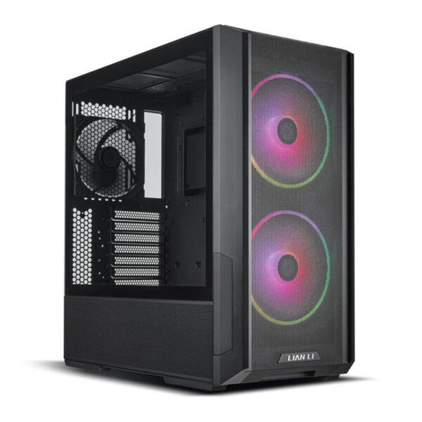 Lian Li LANCOOL 216 RGB Noir - Boîtier Moyen Tour avec Verre Trempé et Ventilateurs ARGB