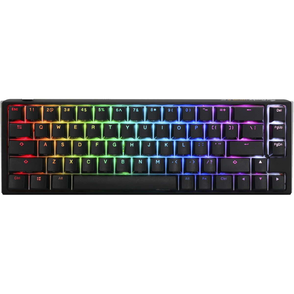 Clavier Mécanique Ducky Channel One 3 SF Black 65% Cherry MX Black RGB – Image 1