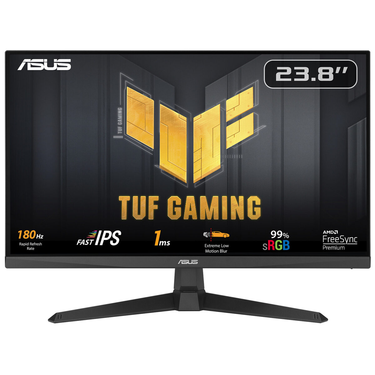 ASUS TUF Gaming VG249Q3A - Écran 23.8" Full HD 180 Hz, Dalle IPS, 1 ms, FreeSync Premium – Image 1