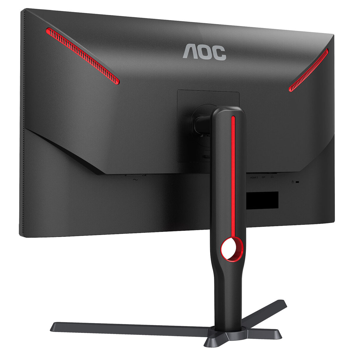 AOC Q27G3XMN - Écran PC 27" 2.5K VA 180 Hz HDR 1000 Noir/Rouge – Image 3
