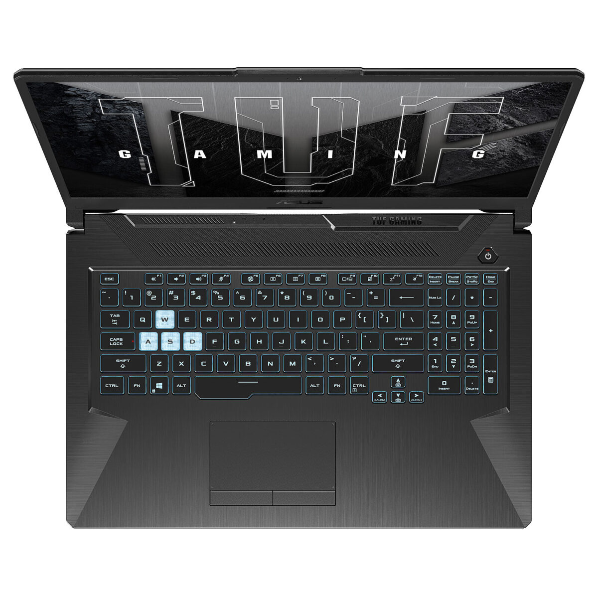 ASUS TUF Gaming A17 FA706NF-HX020W - AMD Ryzen 5 7535HS, 16 Go RAM, SSD 512 Go, 17.3" Full HD 144 Hz, NVIDIA GeForce RTX 2050 4 Go, Wi-Fi 6, Windows 11 Famille – Image 4