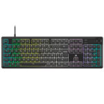 Corsair Gaming K55 Core RGB – Clavier Gaming AZERTY à membrane avec rétroéclairage RGB