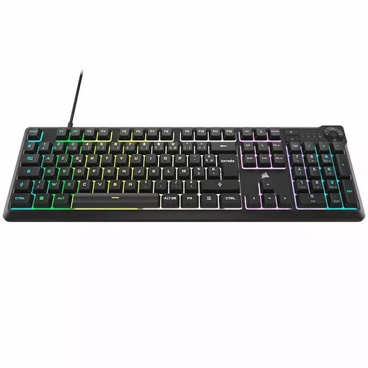 Corsair Gaming K55 Core RGB – Clavier Gaming AZERTY à membrane avec rétroéclairage RGB – Image 5
