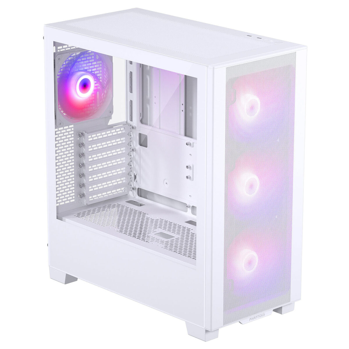Phanteks XT PRO ULTRA (Blanc) – Boîtier moyen tour avec verre trempé et 4 ventilateurs D-RGB – Image 1