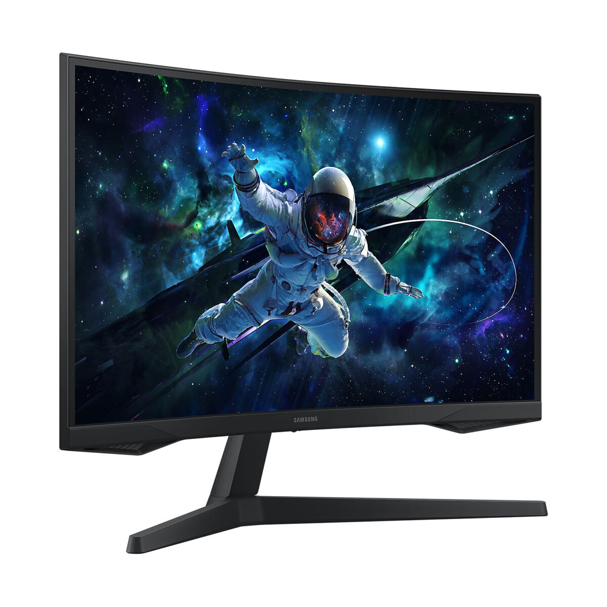 Samsung Odyssey G5 S27CG552EU – Écran PC 27" LED incurvé – 2.5K (2560 x 1440) – 1 ms – Dalle VA – 165 Hz – HDR10 – FreeSync – HDMI/DisplayPort – Noir – Image 5