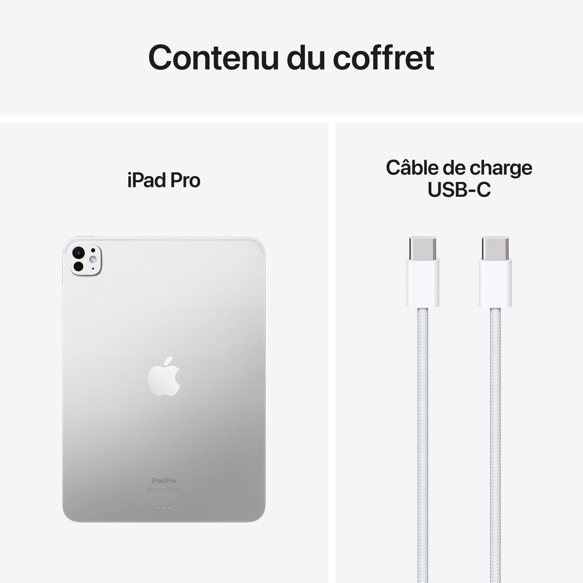 Apple iPad Pro M4 11" (2024) Wi‑Fi 256 Go – Argent – Image 2
