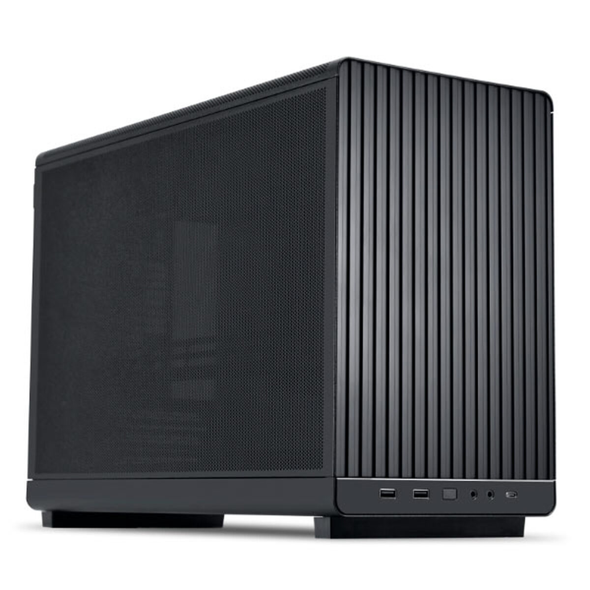 Lian Li A3-mATX Noir - Boîtier Mini Tour avec panneaux en mesh, collaboration DAN Cases – Image 1