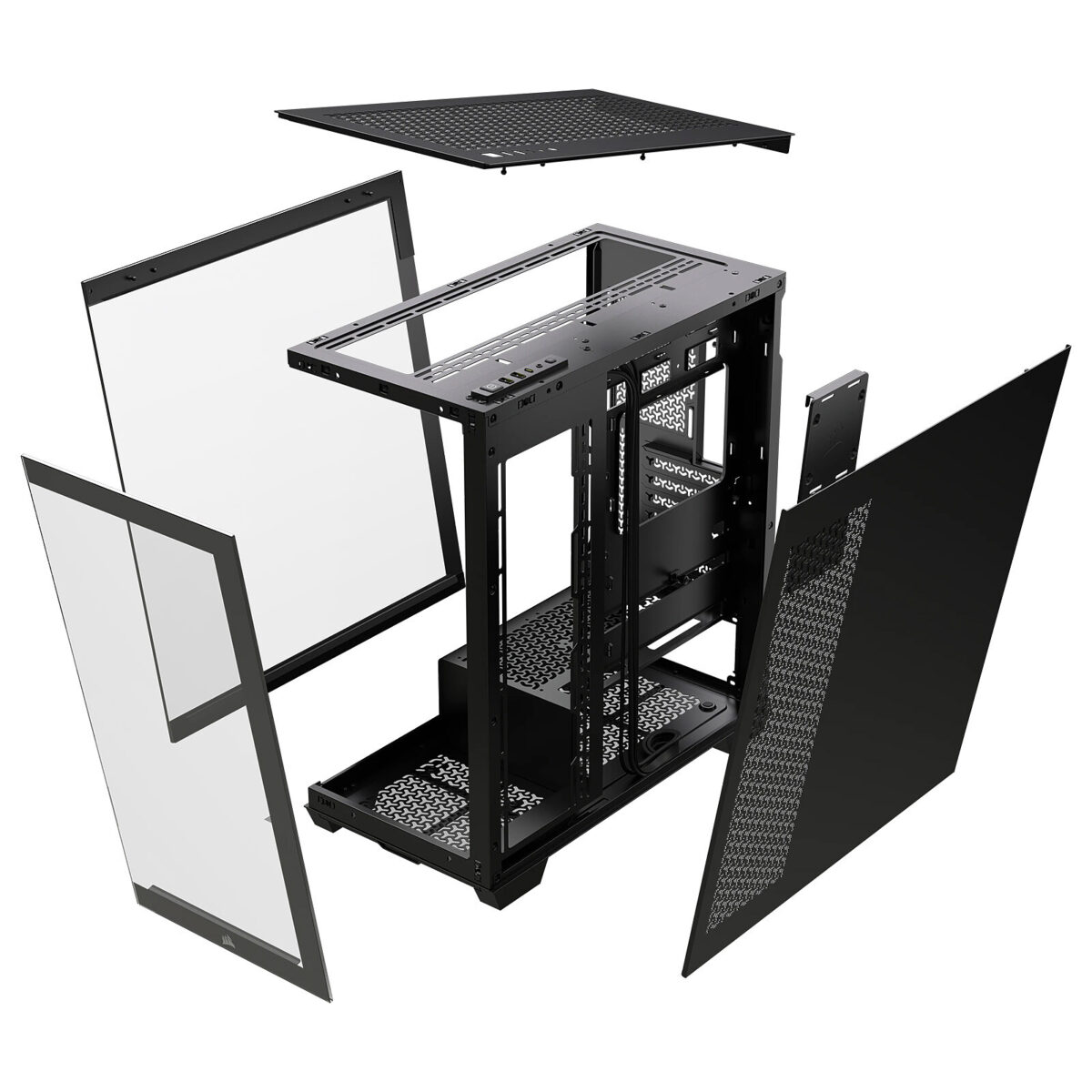 Corsair 3500X Noir – Boîtier Moyen Tour panoramique – Image 2