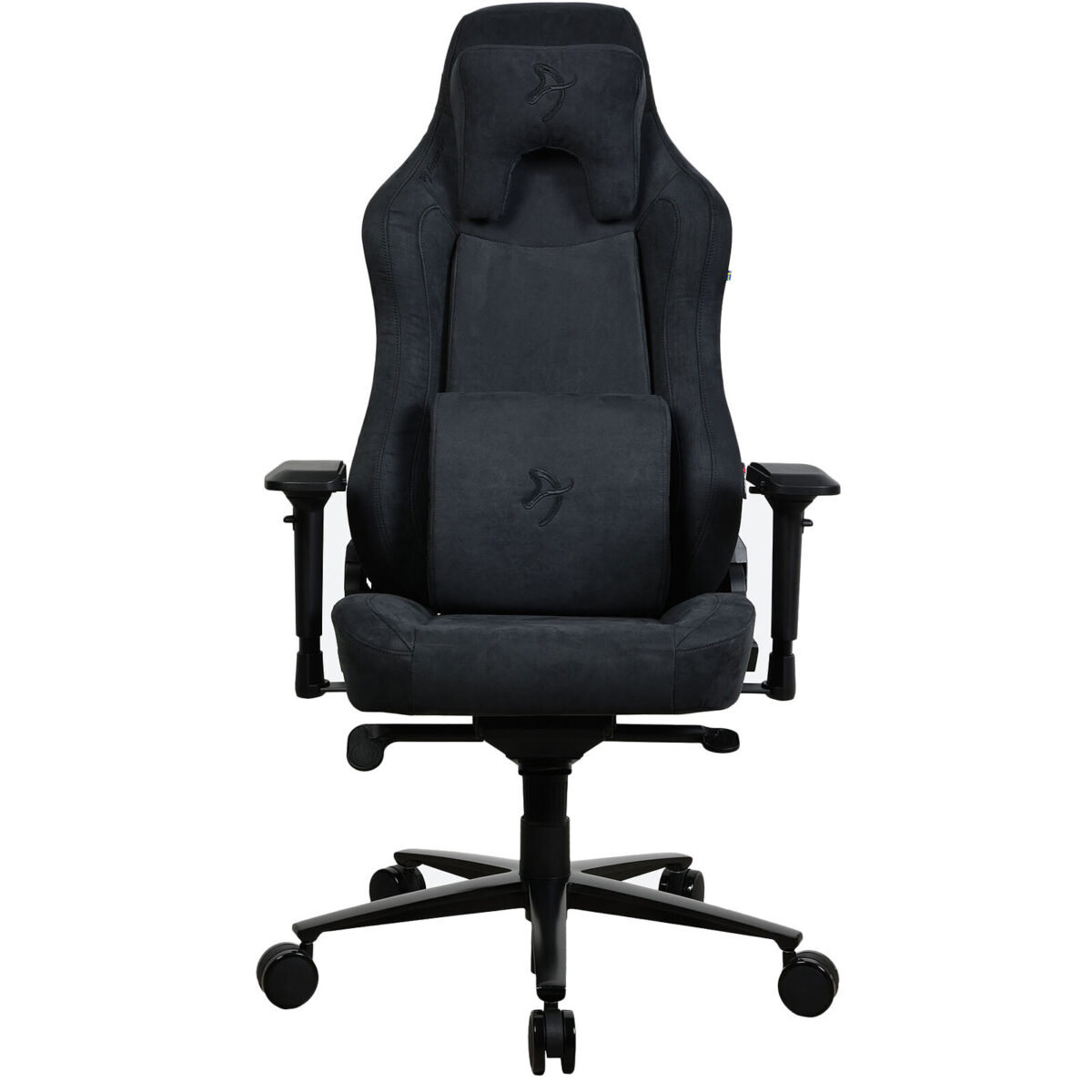 Arozzi Vernazza Supersoft (Noir) - Siège pour gamer en tissu microfibre avec dossier inclinable à 165° et accoudoirs 4D – Image 5