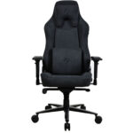Arozzi Vernazza Supersoft (Noir) - Siège pour gamer en tissu microfibre avec dossier inclinable à 165° et accoudoirs 4D – Image 5