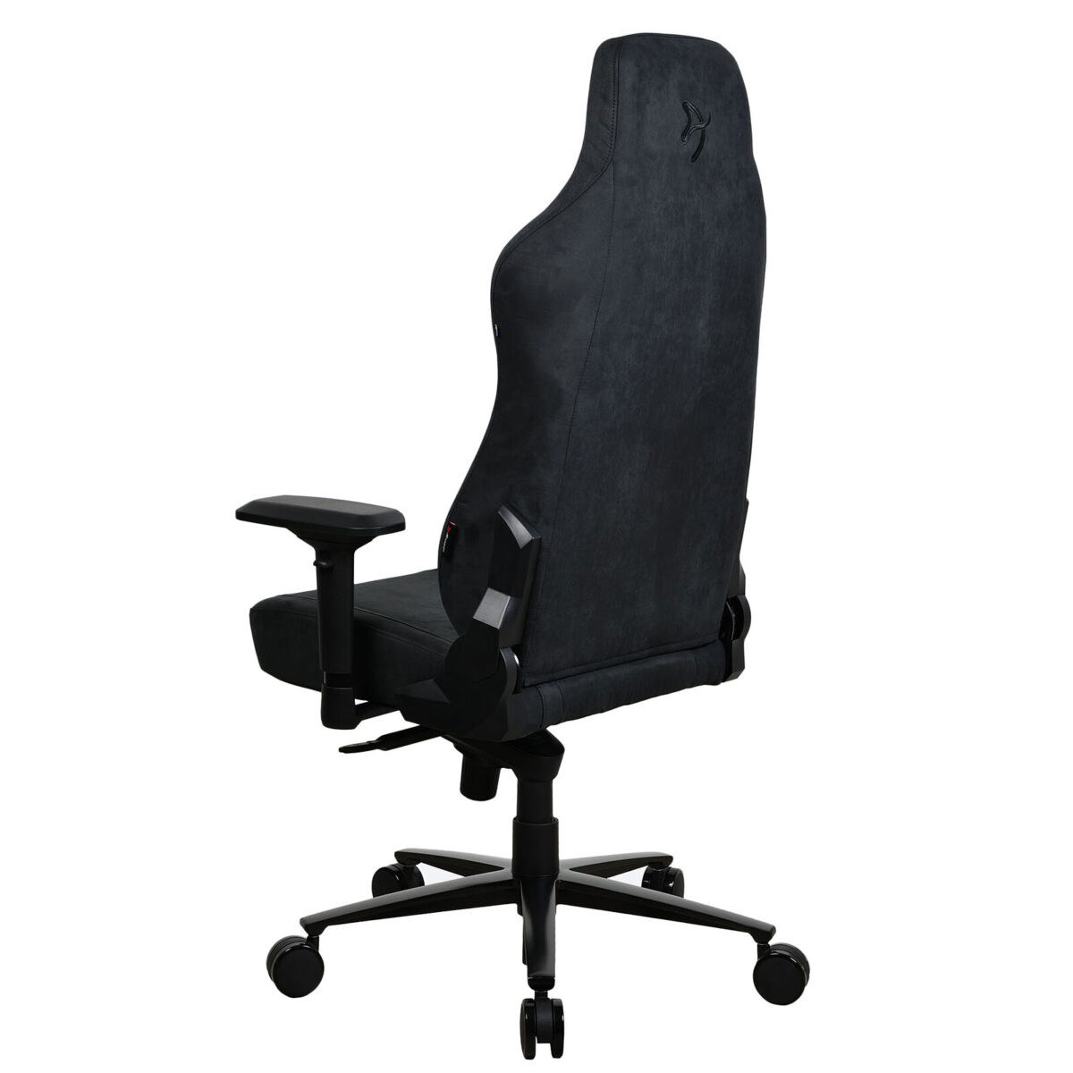 Arozzi Vernazza Supersoft (Noir) - Siège pour gamer en tissu microfibre avec dossier inclinable à 165° et accoudoirs 4D – Image 3