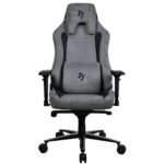 Arozzi Vernazza Supersoft (Anthracite) - Siège pour gamer en tissu microfibre avec dossier inclinable à 165° et accoudoirs 4D – Image 5