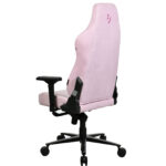Arozzi Vernazza Supersoft (Rose) - Siège pour gamer en tissu microfibre avec dossier inclinable à 165° et accoudoirs 4D – Image 3