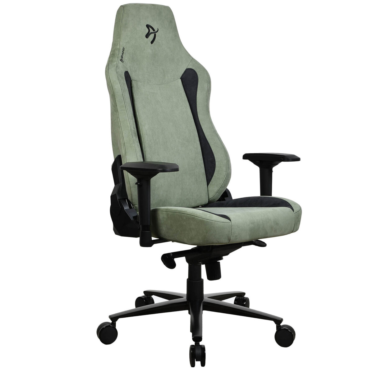 Arozzi Vernazza Supersoft (Forêt Vert) - Siège pour gamer en tissu microfibre avec dossier inclinable à 165° et accoudoirs 4D – Image 4