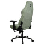 Arozzi Vernazza Supersoft (Forêt Vert) - Siège pour gamer en tissu microfibre avec dossier inclinable à 165° et accoudoirs 4D – Image 3