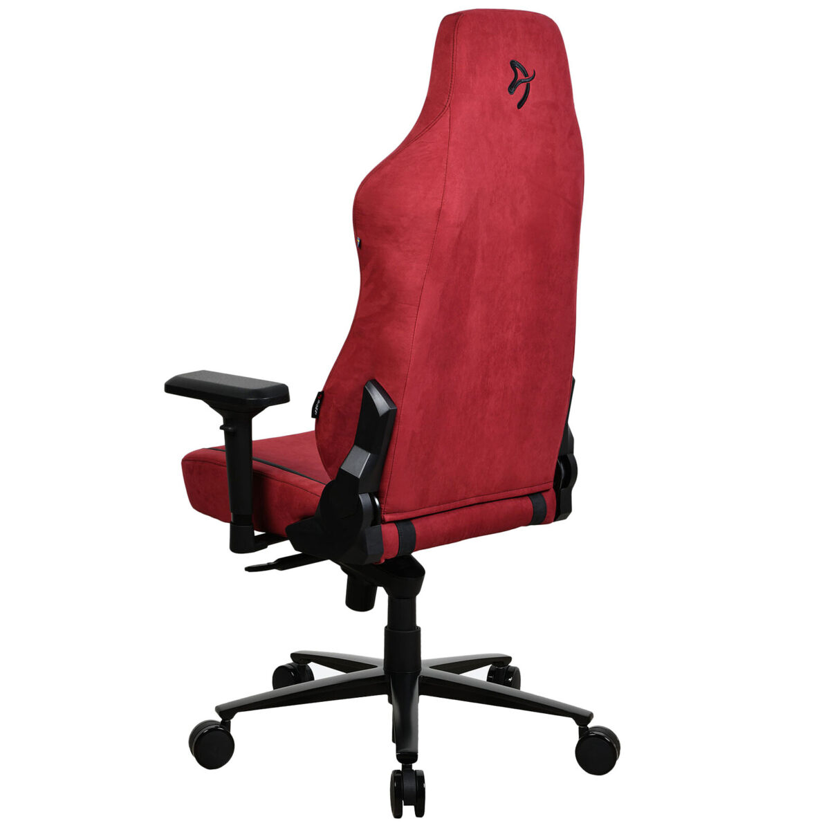 Arozzi Vernazza Supersoft (Rouge) - Siège pour gamer en tissu microfibre avec dossier inclinable à 165° et accoudoirs 4D – Image 2
