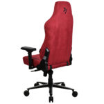 Arozzi Vernazza Supersoft (Rouge) - Siège pour gamer en tissu microfibre avec dossier inclinable à 165° et accoudoirs 4D – Image 2