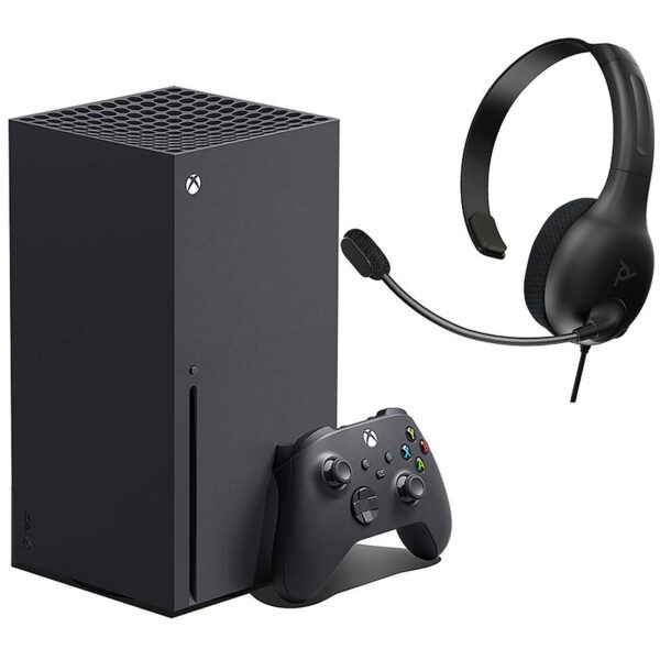 Microsoft Xbox Series X + Casque PDP LVL30 Offert