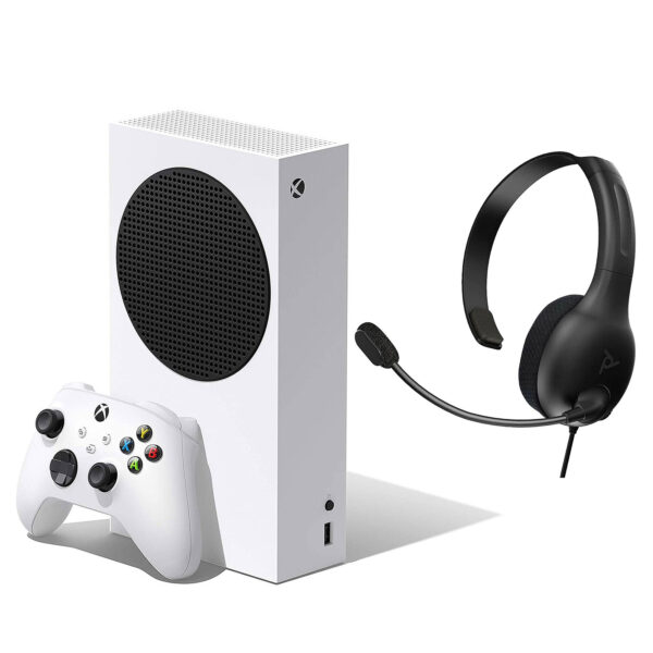 Microsoft Xbox Series S Blanc (512 Go) + Casque PDP LVL30 Offert
