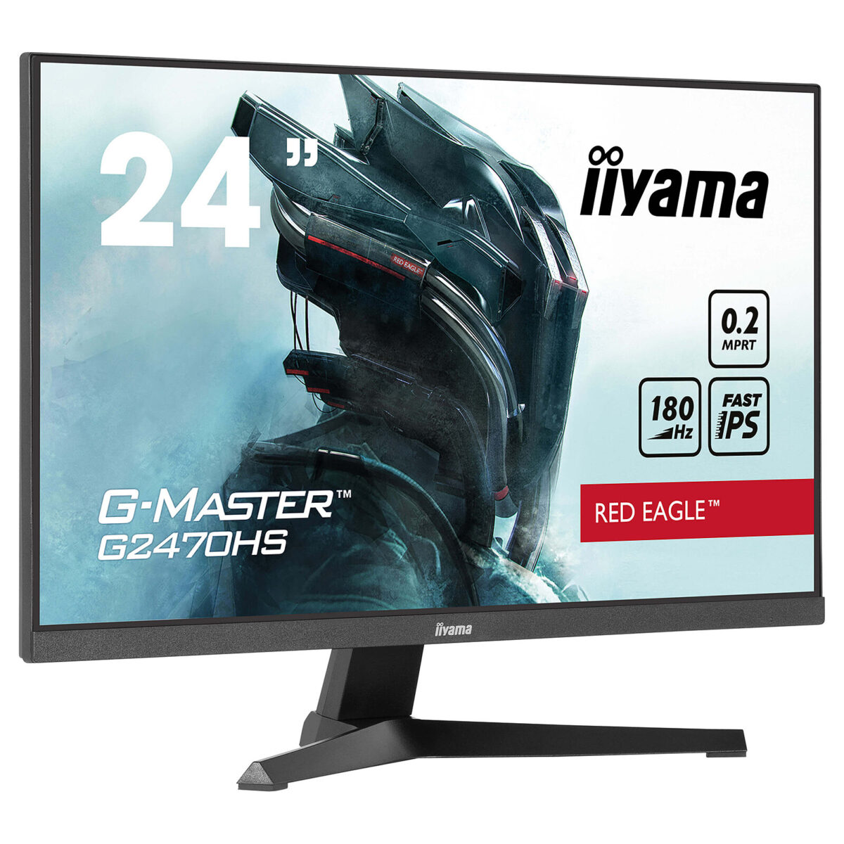 iiyama G-Master G2470HS-B1 Red Eagle - Écran PC 23.8" Full HD 180 Hz Fast IPS – Image 5