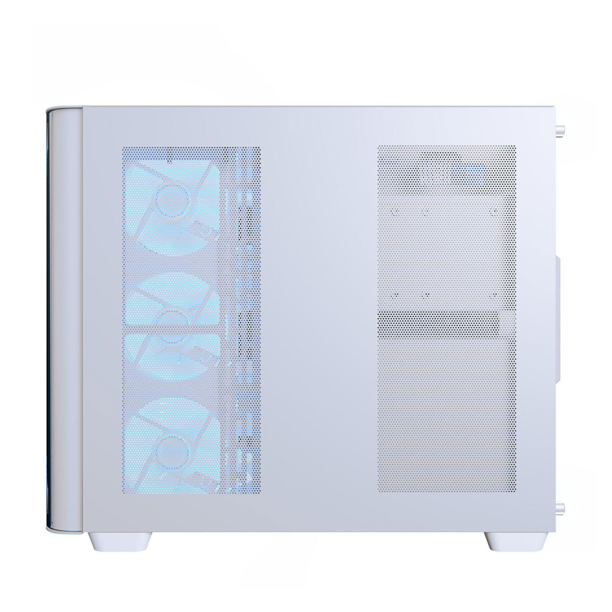 Boîtier Moyen Tour Verre Trempé avec Ventilateurs ARGB - Design moderne et flux d’air optimisé – Image 3
