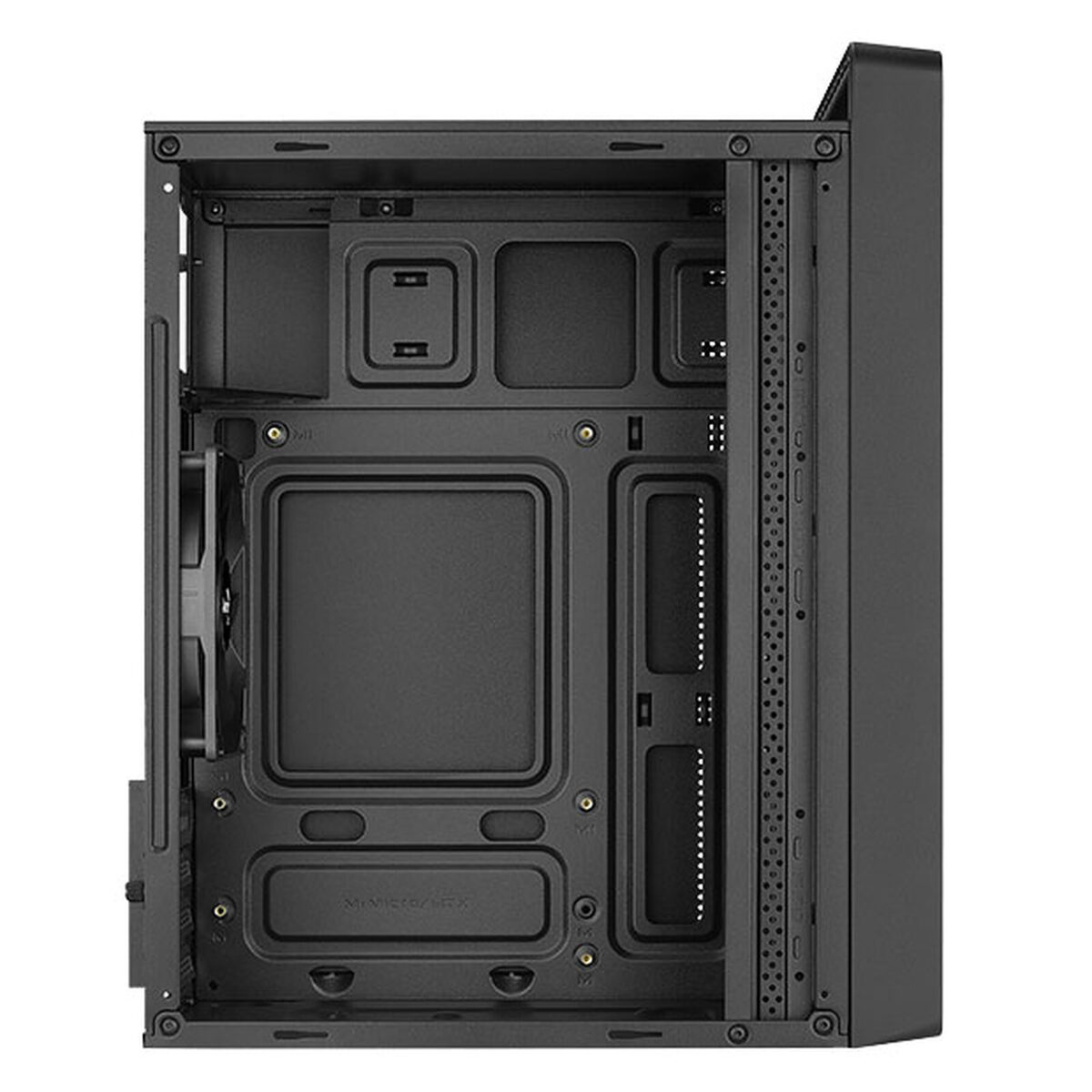 Aerocool CS-109-S - Boîtier Mini Tour Noir avec Ventilateur – Image 3