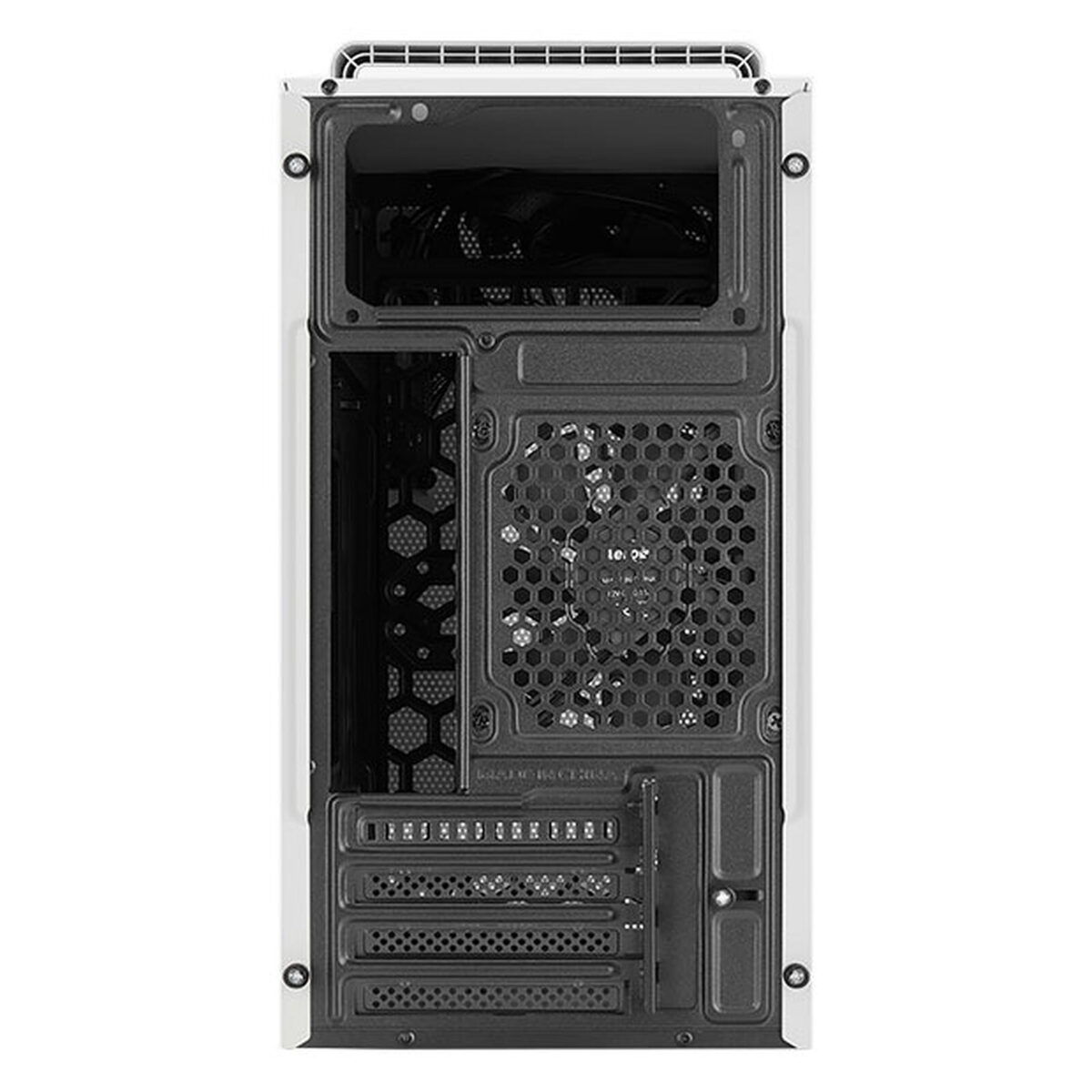 Aerocool CS-109-S - Boîtier Mini Tour Blanc avec Ventilateur – Image 2
