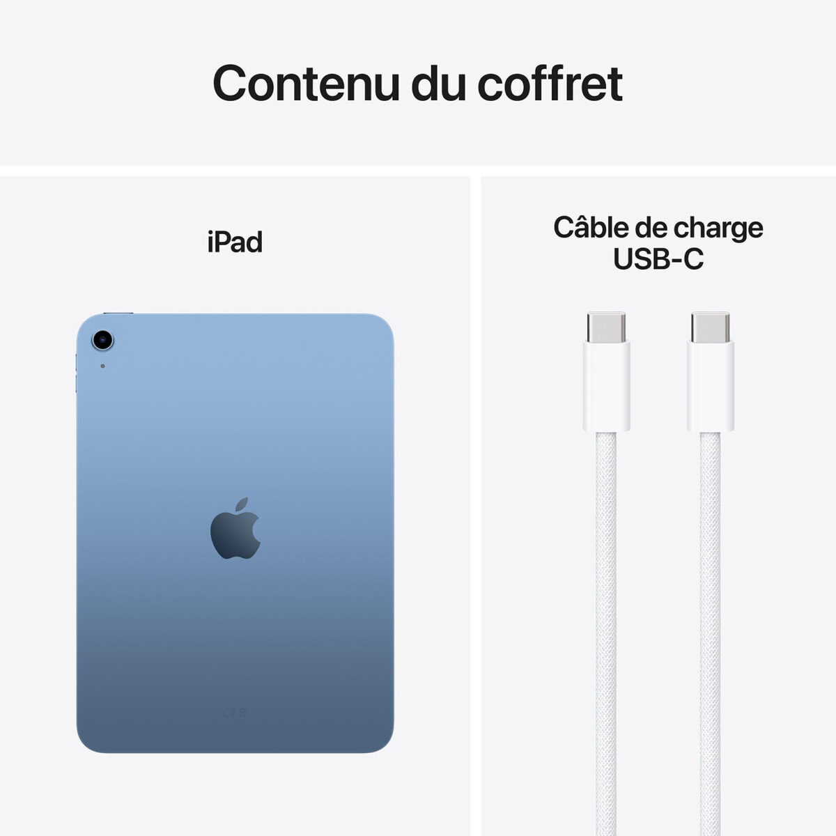 Apple iPad 11" (2025) Wi‑Fi 128 Go – Bleu – Image 3