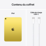 Apple iPad 11" (2025) Wi‑Fi 256 Go – Jaune – Image 2