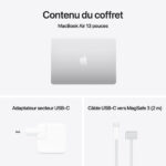 Apple MacBook Air M4 13" (2025) Argent – 16 Go RAM / 256 Go SSD (MW0W3FN/A) – Image 2