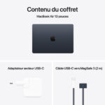 Apple MacBook Air M4 13" (2025) Minuit – 24 Go RAM, 512 Go SSD (MC6C4FN/A) – Image 2