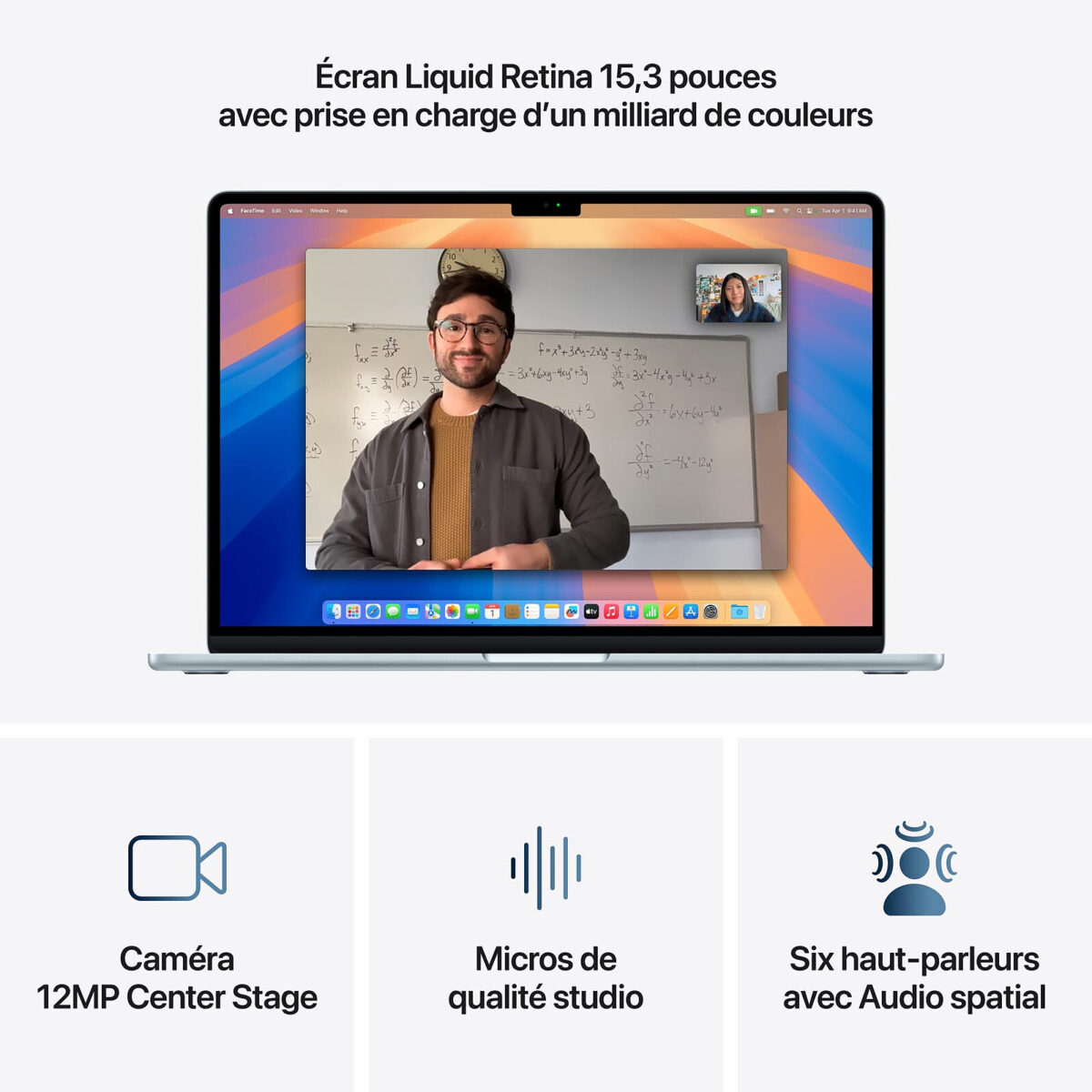 Apple MacBook Air M4 15" (2025) Bleu Ciel – 32 Go RAM, 1 To SSD (MC7A4FN/A) – Image 4