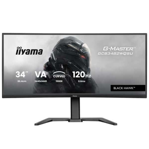 iiyama G-Master GCB3482WQSU-B1 Red Eagle - Écran PC UltraWide 34" WQHD 120 Hz