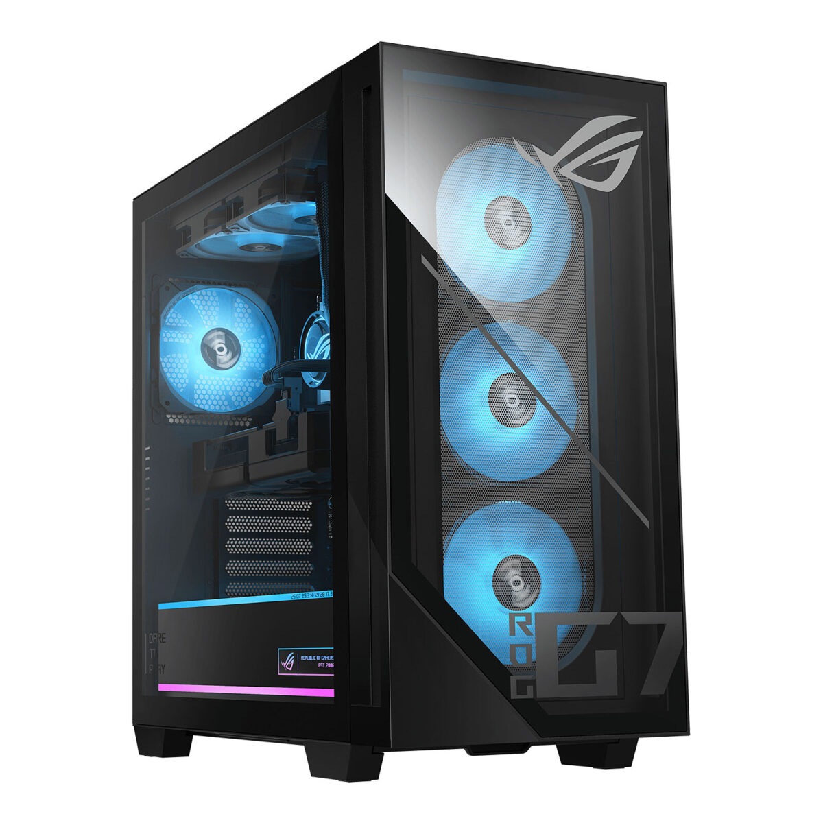 ASUS ROG STRIX G700TF-7265KF128W - PC Gamer RTX 5070 Ti, Intel Core Ultra 7, 32 Go, 1 To SSD – Image 1